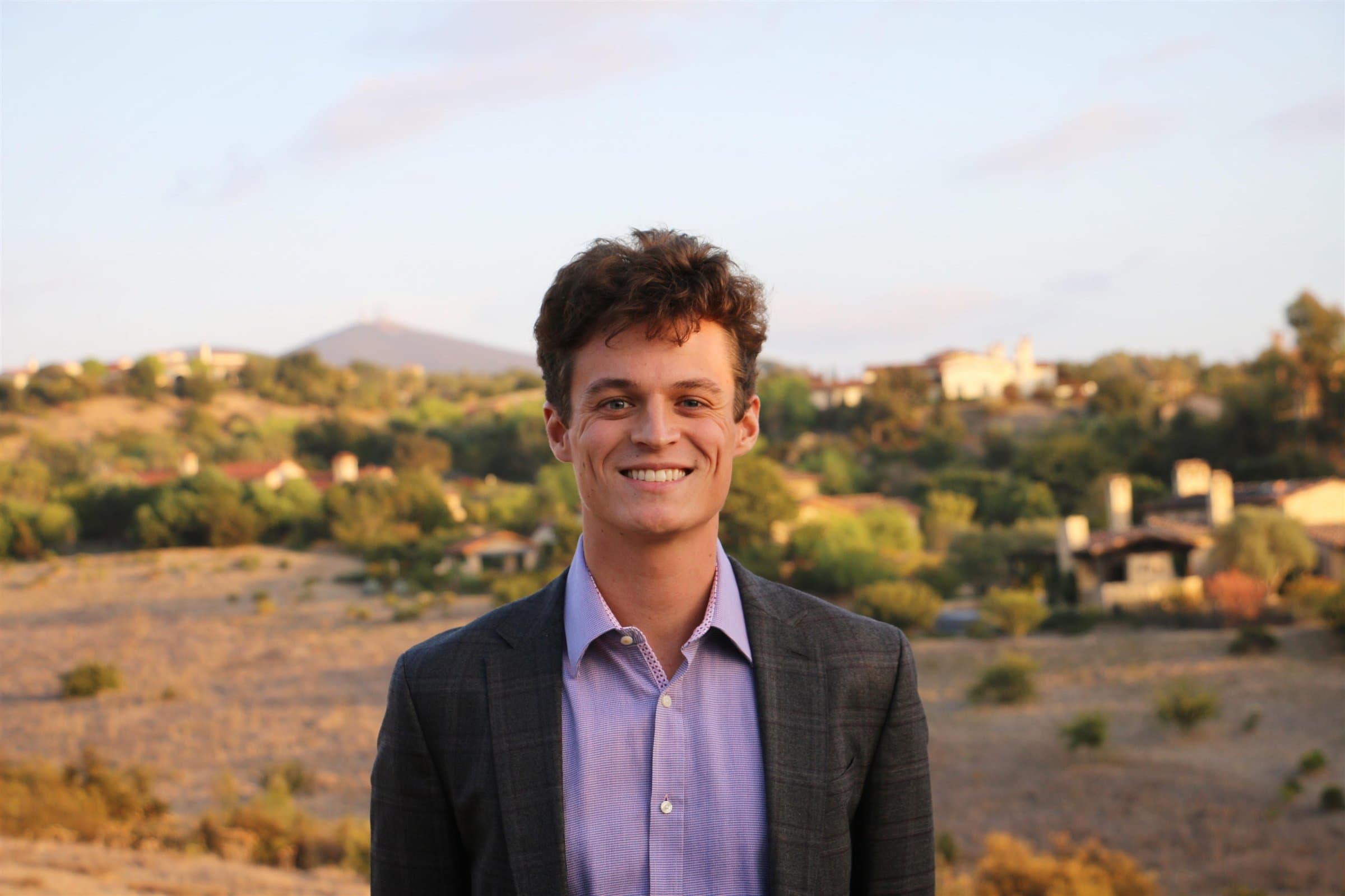Jake Randall outdoors.